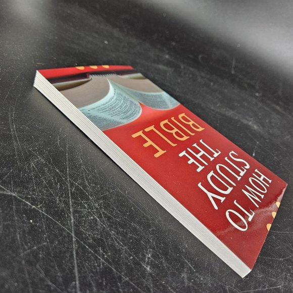 How To Study the Holy Bible Guide Student Reading Plans Robert West Barbour NEW - Picture 7 of 7